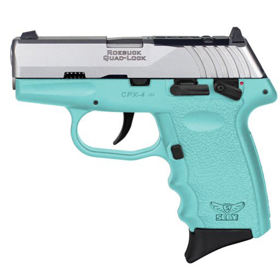 SCCY CPX-4 380ACP BLUE SS RED DOT READY 2 10RD - Sale